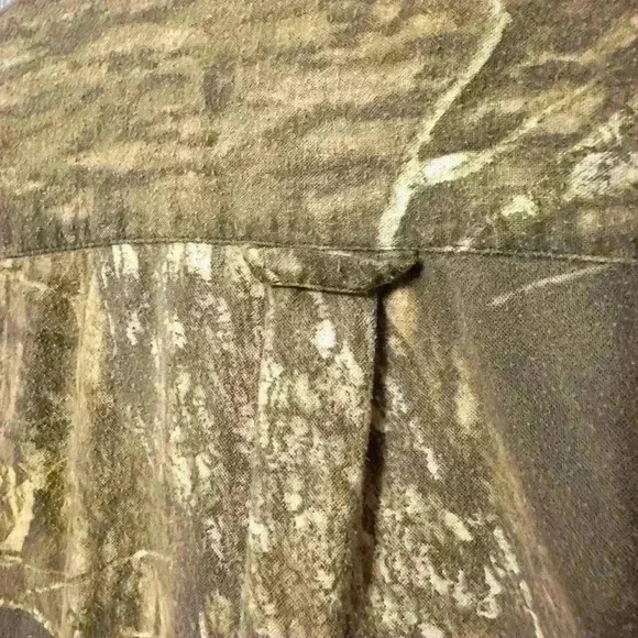 Mossy Oak Field Stream Full Camo Button Down - XL - Picture 5 of 6